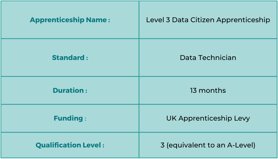 The Data Technician Apprenticeship A Manager's Guide